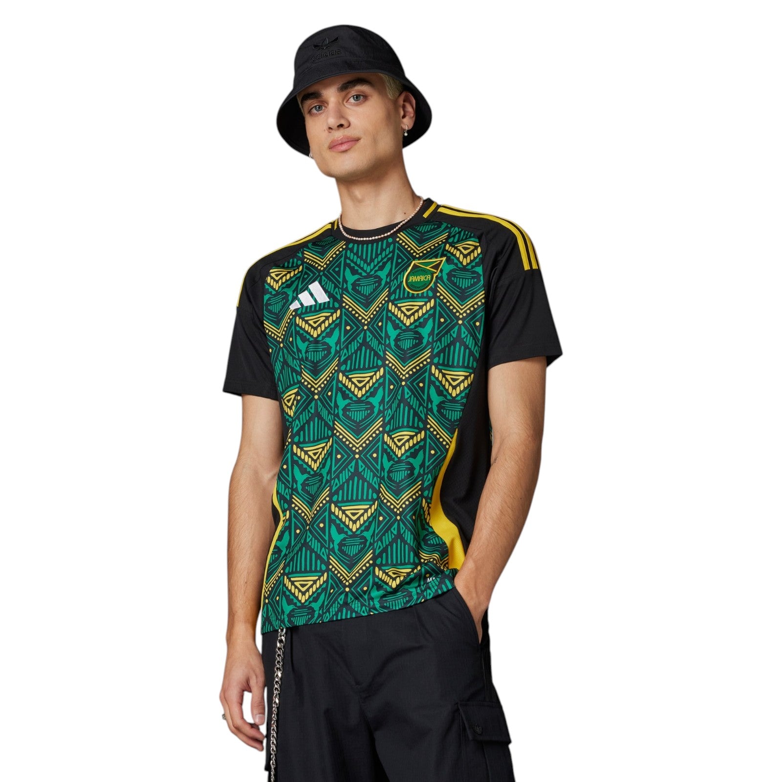 adidas Men's Jamaica 24 Away Jersey - Green