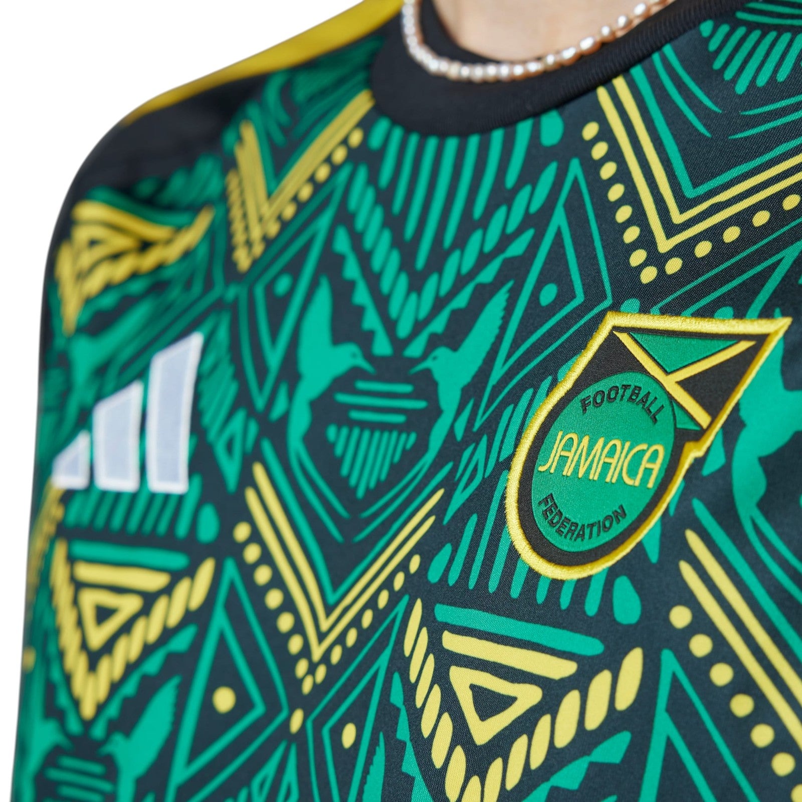adidas Men's Jamaica 24 Away Jersey - Green