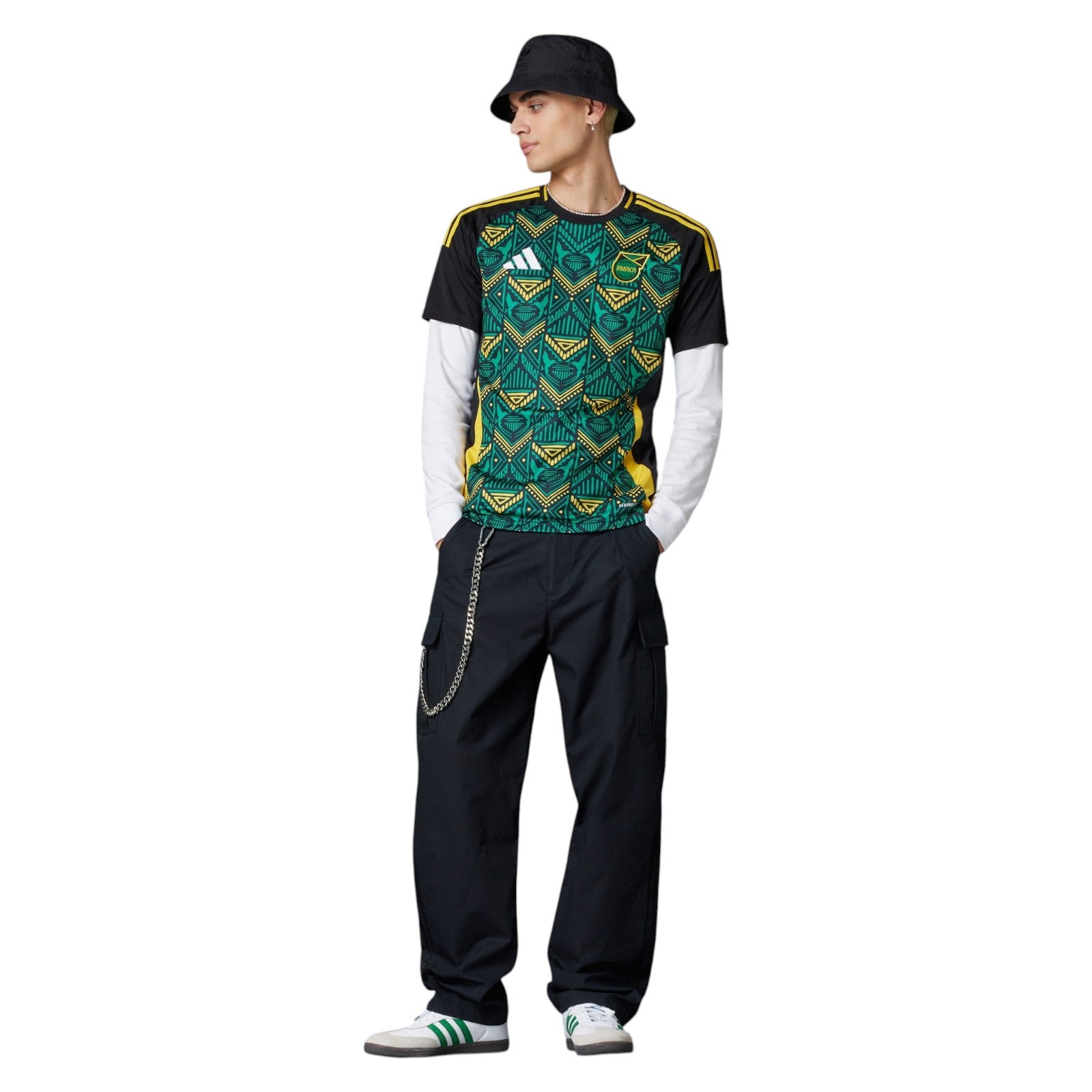 adidas Men's Jamaica 24 Away Jersey - Green
