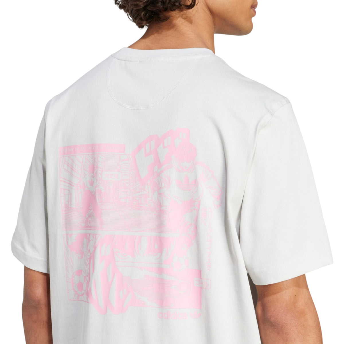 adidas Originals Japanese Manga Graphic T-Shirt - White