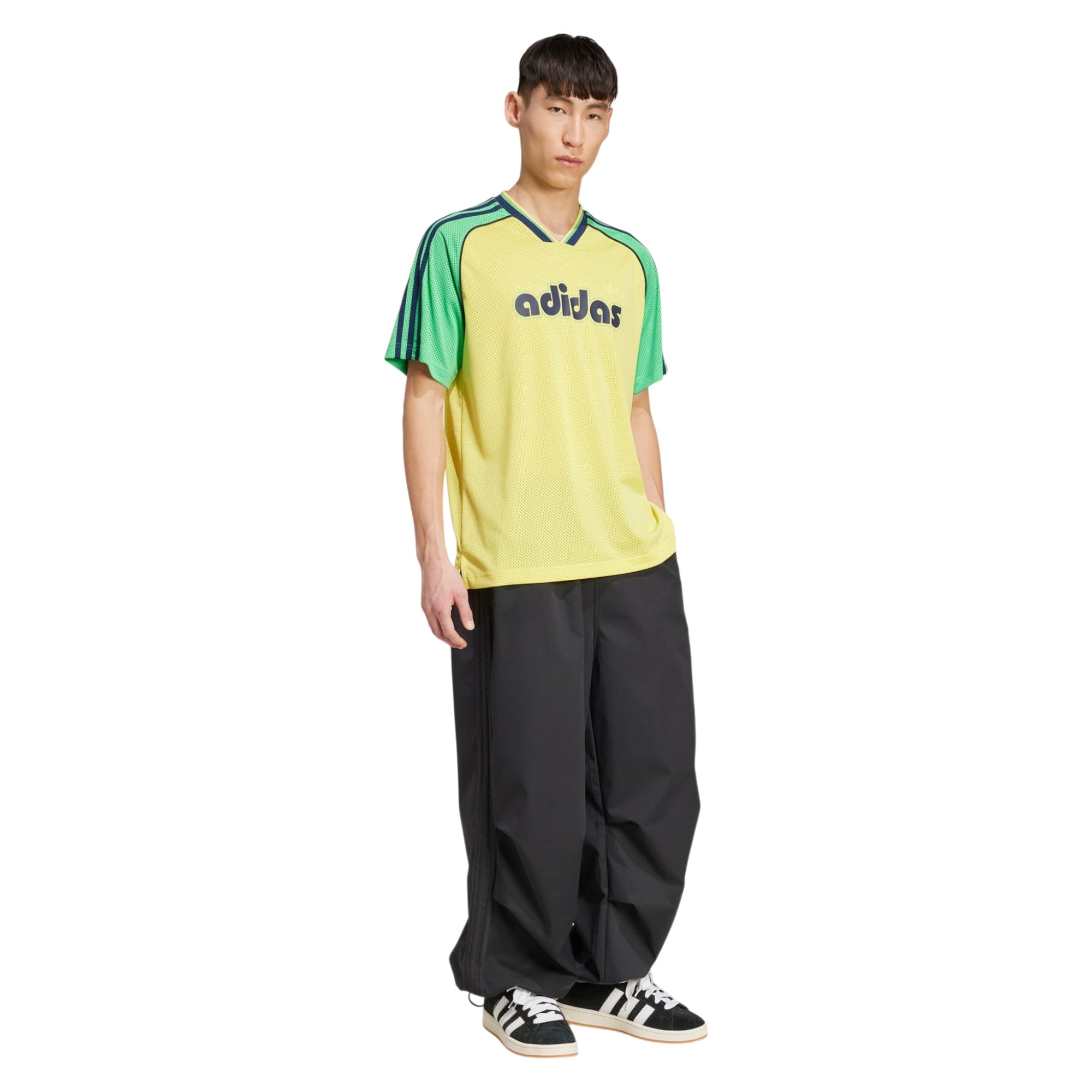 adidas Originals Men's Sports Jersey - Pure Sulfur Yellow