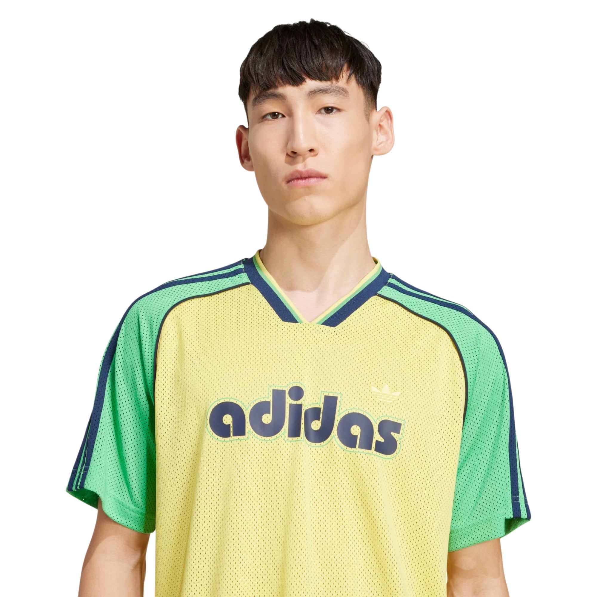 adidas Originals Men's Sports Jersey - Pure Sulfur Yellow