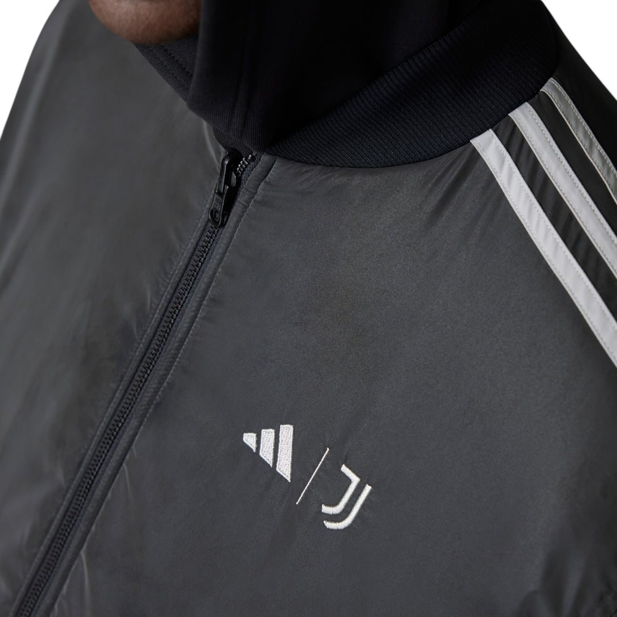 adidas Juventus x NASA-inspired LFSTLR Reversible Bomber Jacket - Black