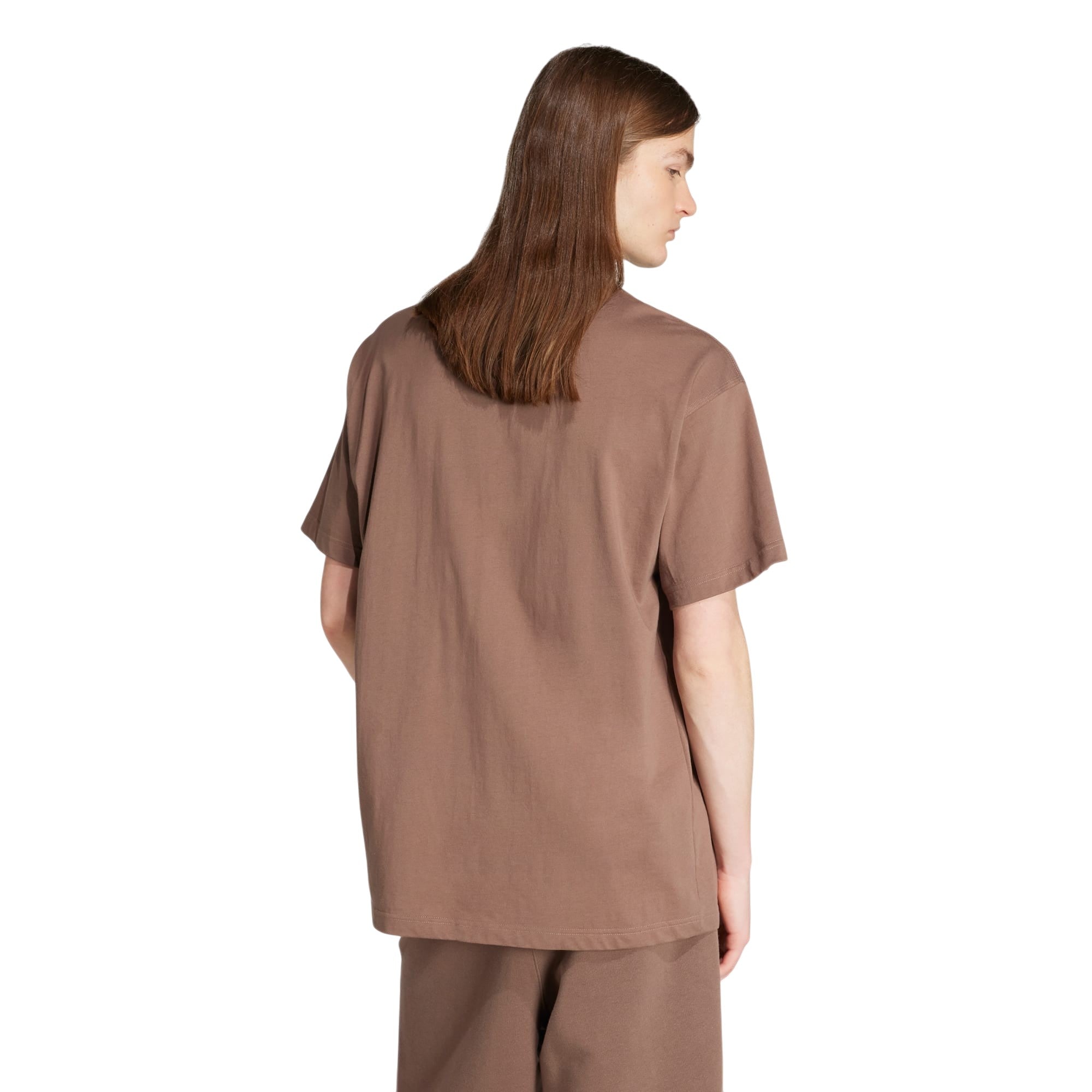 adidas Originals Essential Color Logo Oversized T-Shirt - Earth Strata