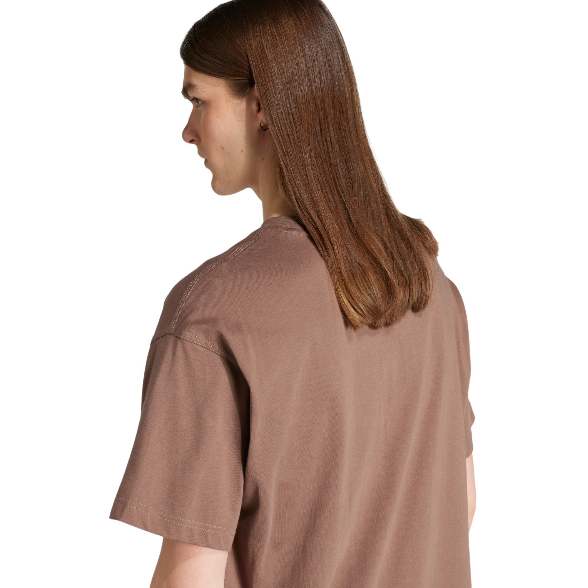 adidas Originals Essential Color Logo Oversized T-Shirt - Earth Strata
