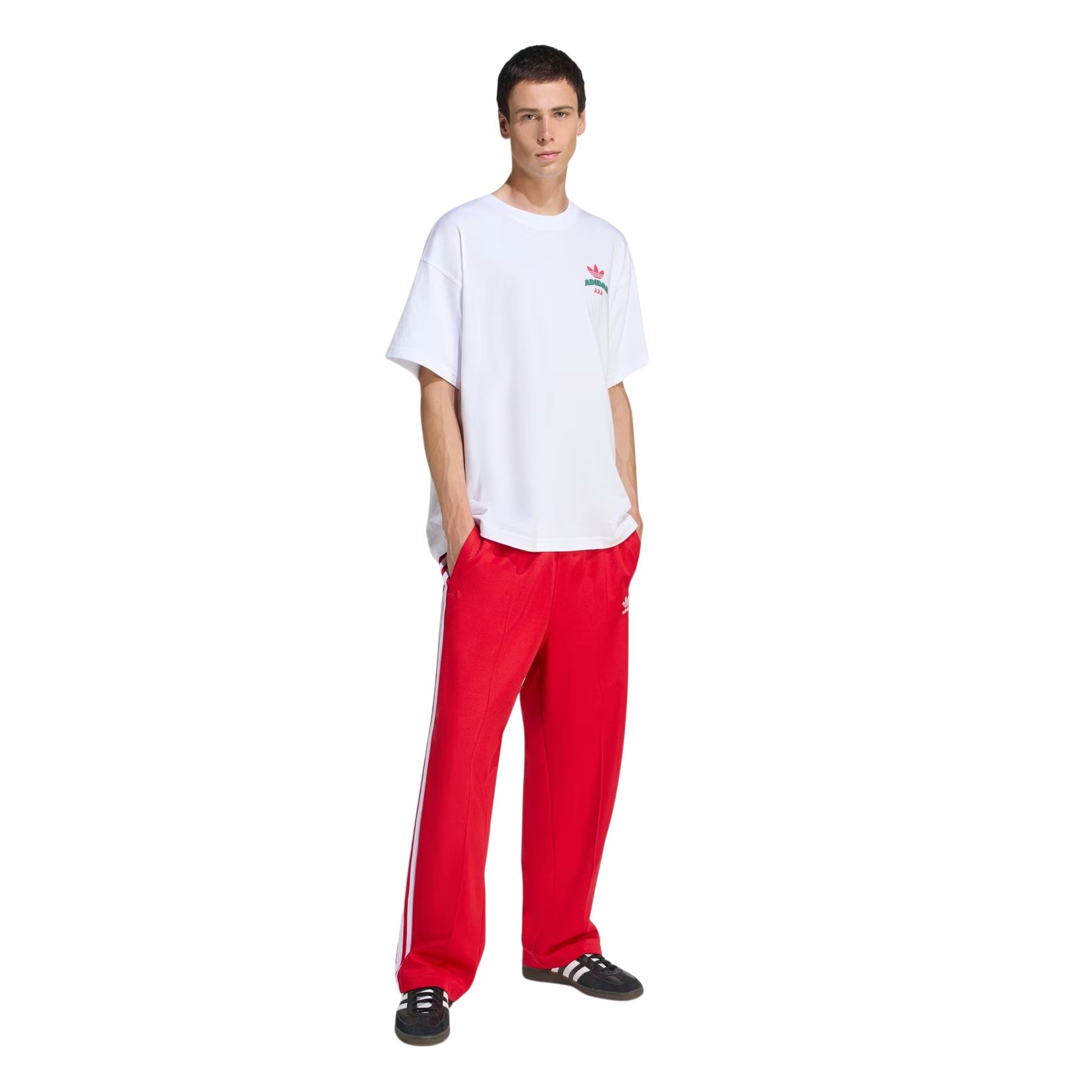 adidas Originals Chilli Graphic Crew Neck T Shirt - White