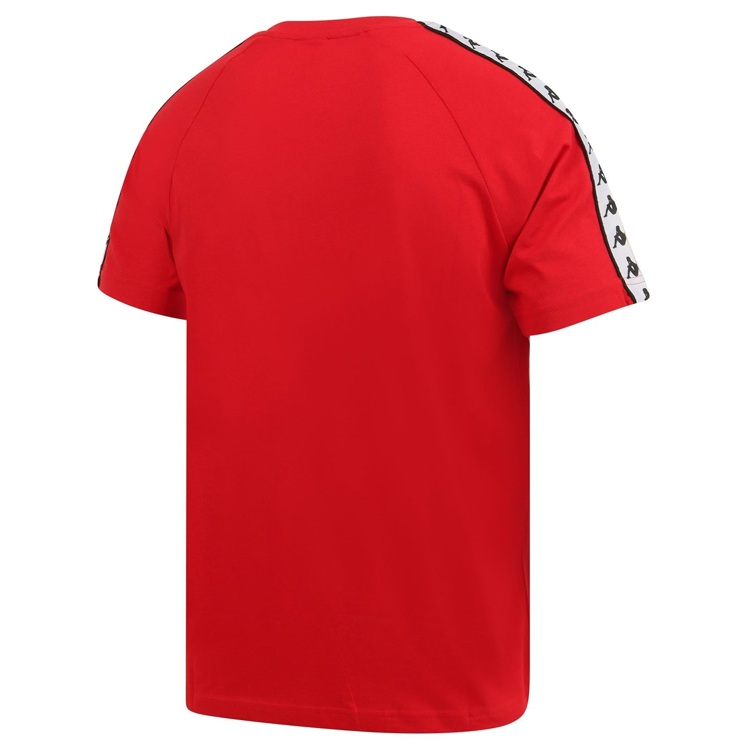 Kappa 222 Banda Coen Auth T Shirt - Red - ViaductClothing -  -  