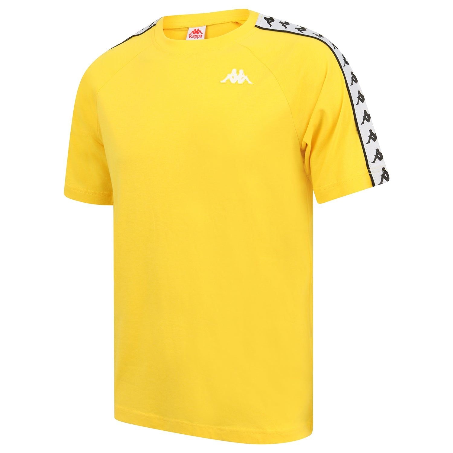 Kappa 222 Banda Coen Auth T Shirt - Yellow - ViaductClothing -  -  