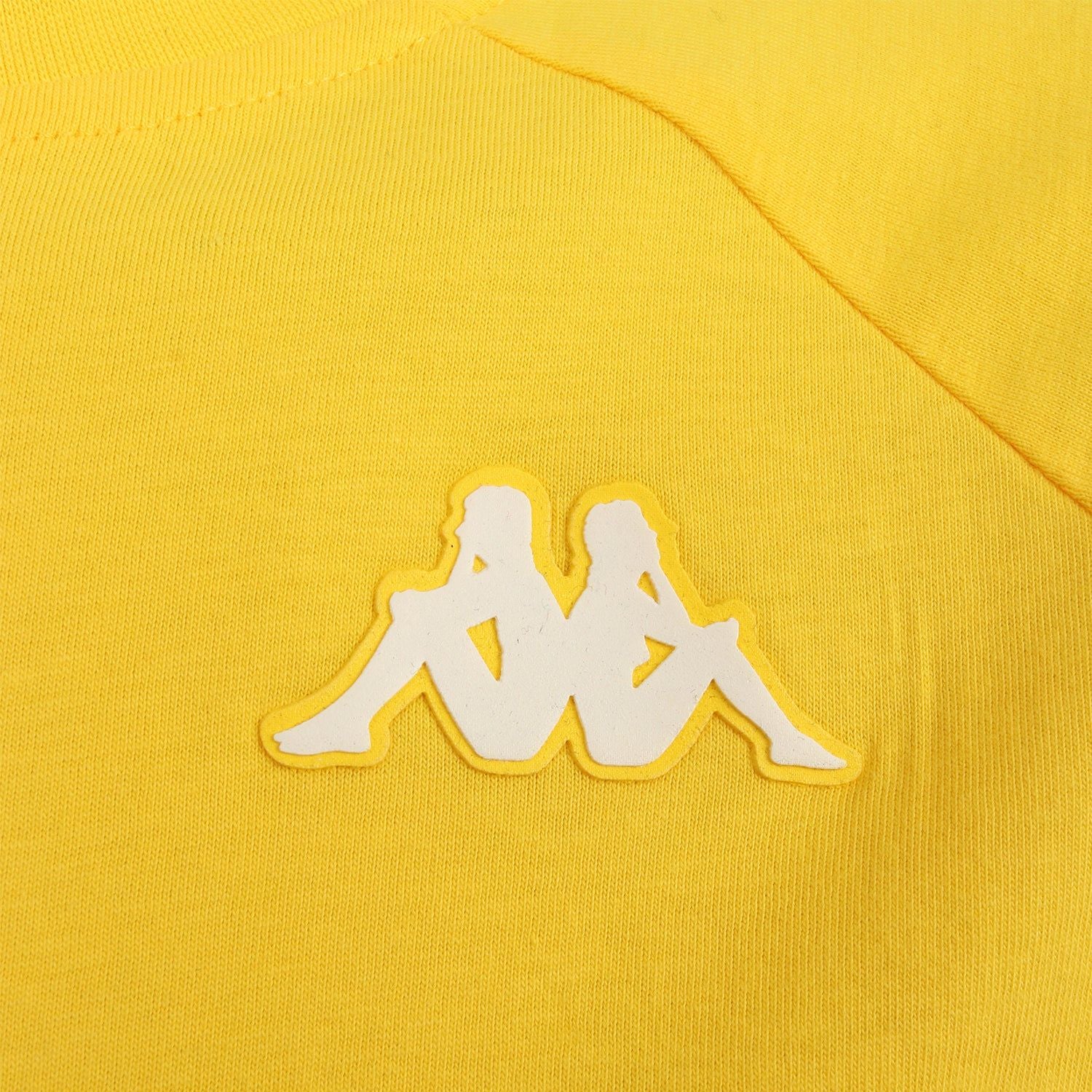 Kappa 222 Banda Coen Auth T Shirt - Yellow - ViaductClothing -  -  