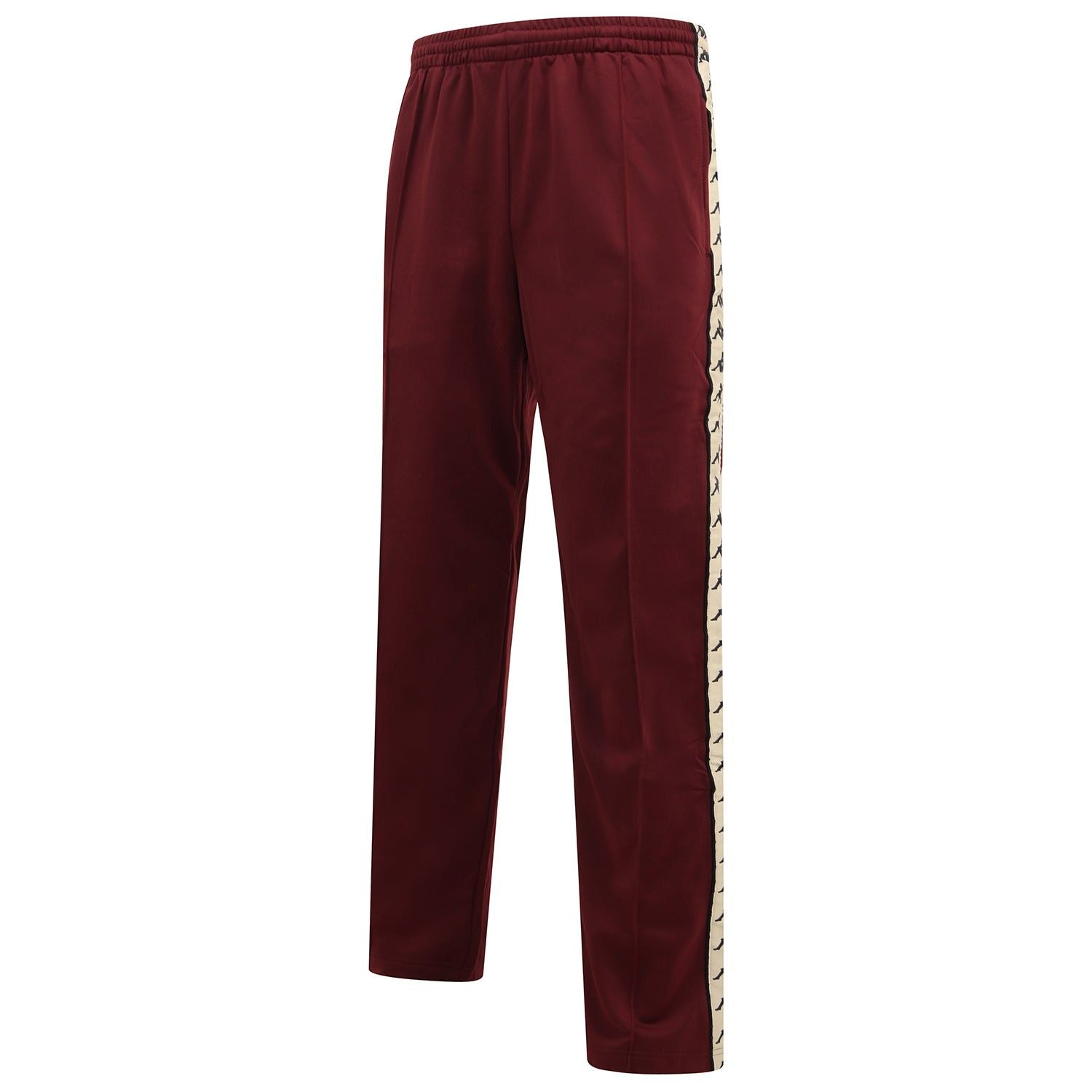 Kappa Auth Astoria Track Pants - Burgundy - ViaductClothing -  -  