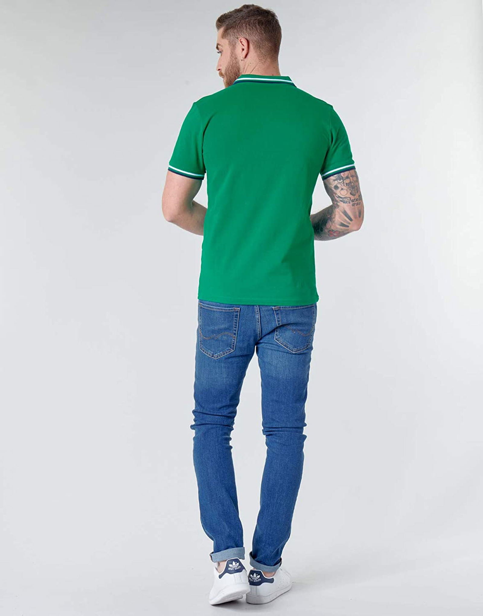Kappa Esmo Polo Shirt - Green - ViaductClothing -  -  