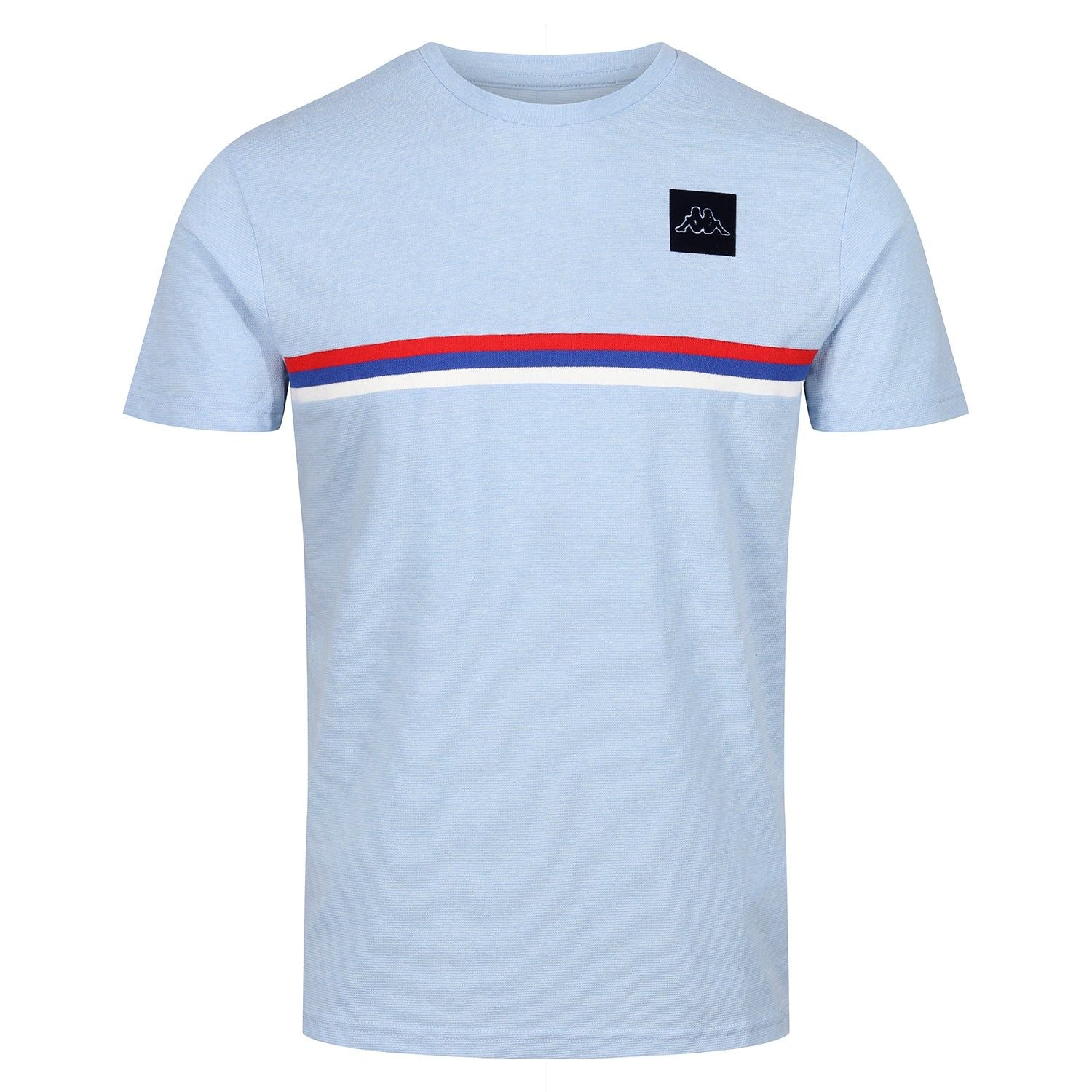 Kappa Ibisso Striped T Shirt - Blue - ViaductClothing -  -  