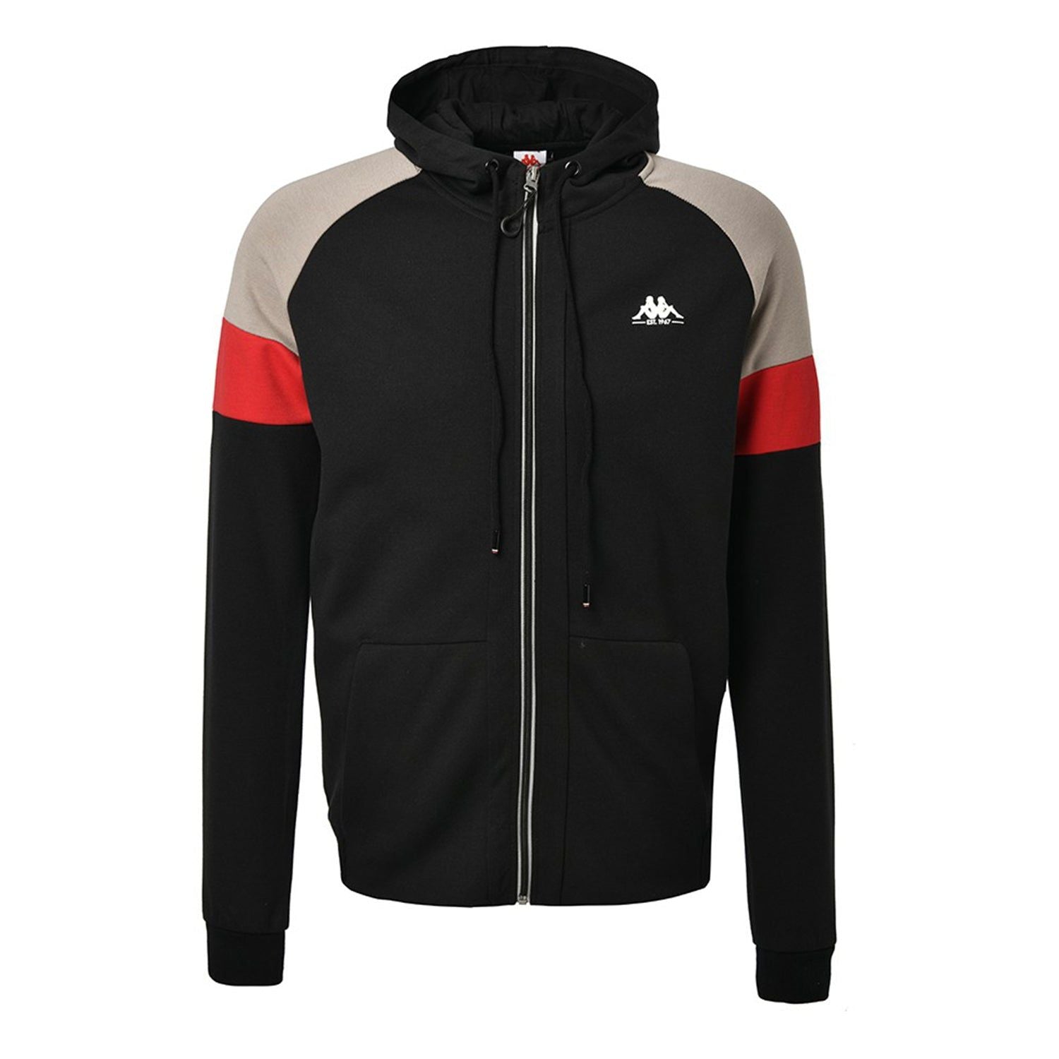 Kappa Irving Jacket - Black - ViaductClothing -  -  
