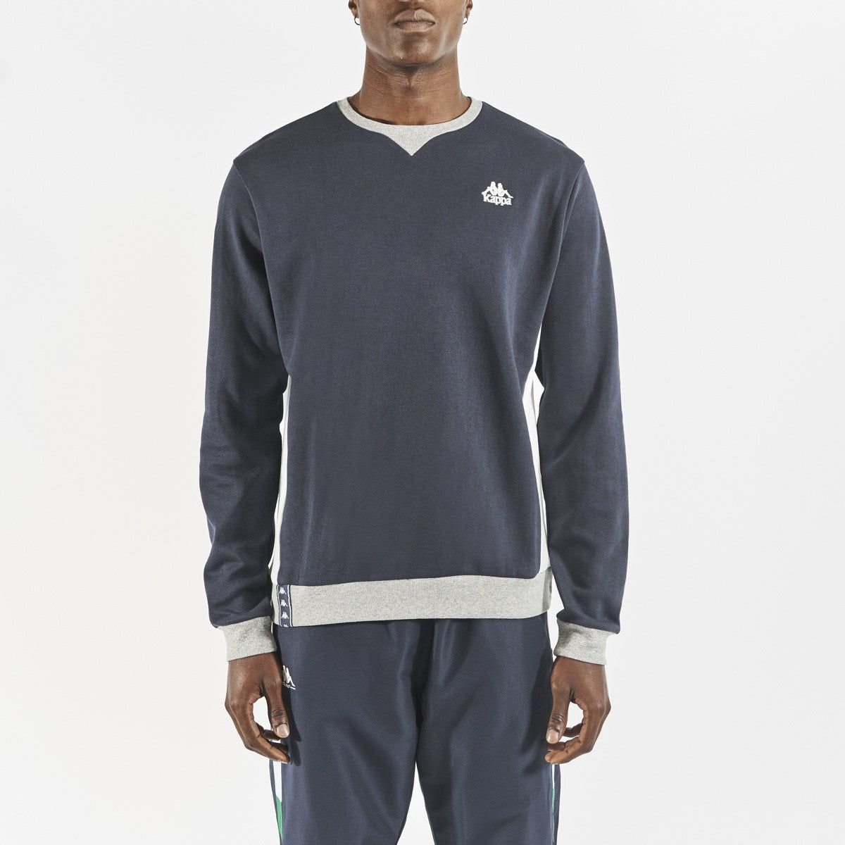 Kappa Isatis Sweatshirt - Navy - ViaductClothing -  -  