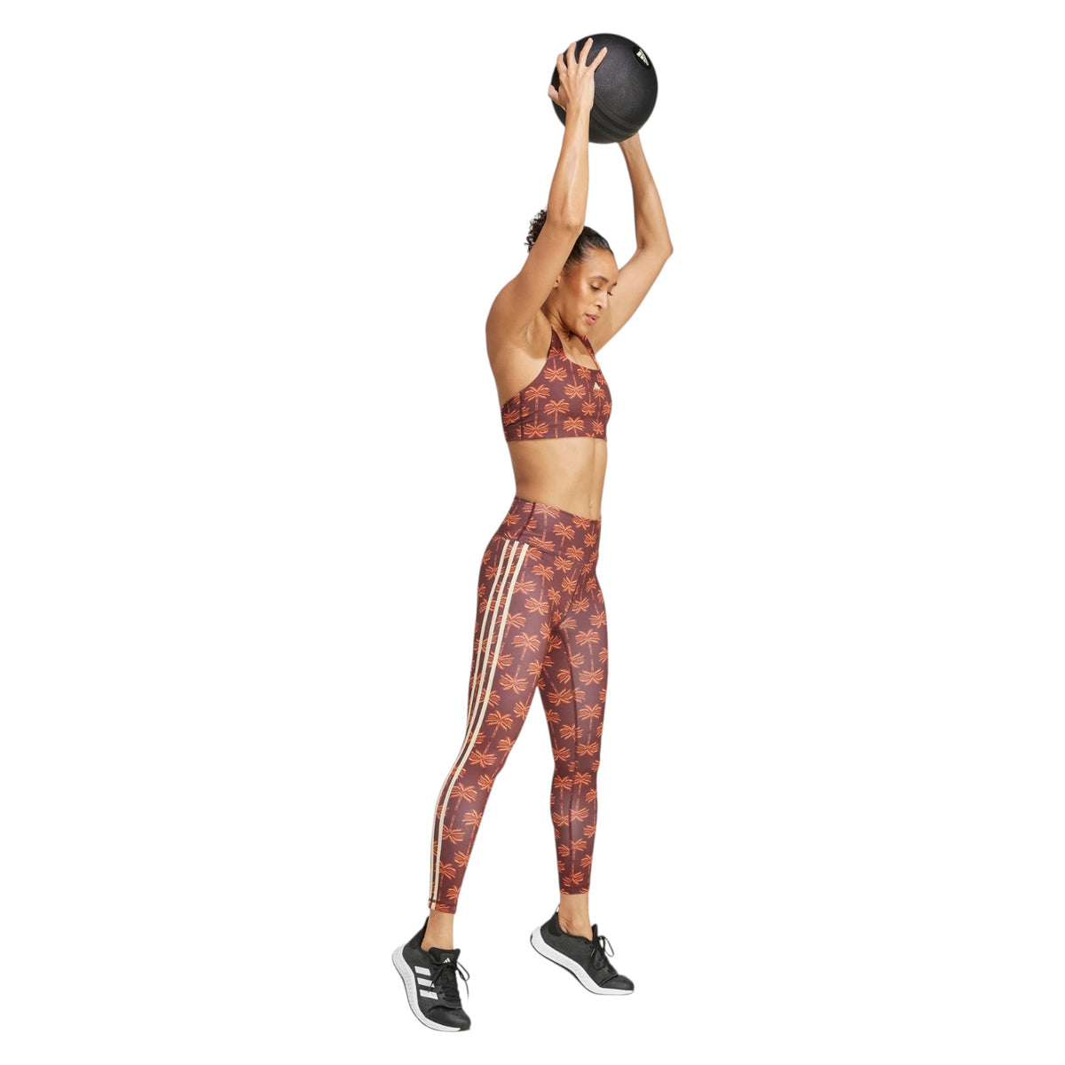 adidas x FARM Women's Rio 7/8 Leggings - Brown