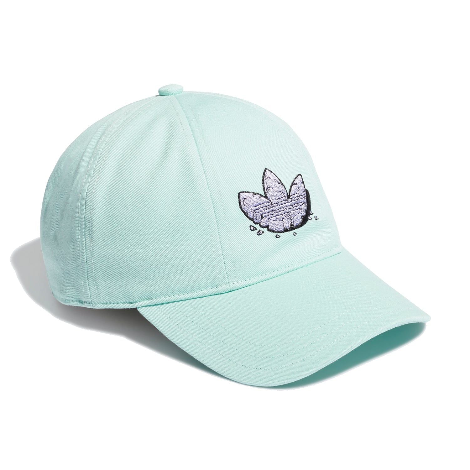adidas Originals Dino Graphic Baseball Hat - Clear Mint / Light Purple - ViaductClothing -  -  