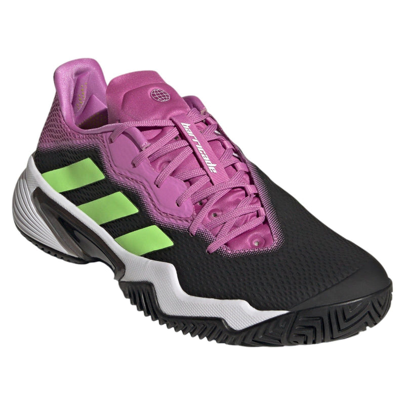 adidas Barricade Tennis Shoes - Carbon Pulse / Lilac - ViaductClothing -  -  