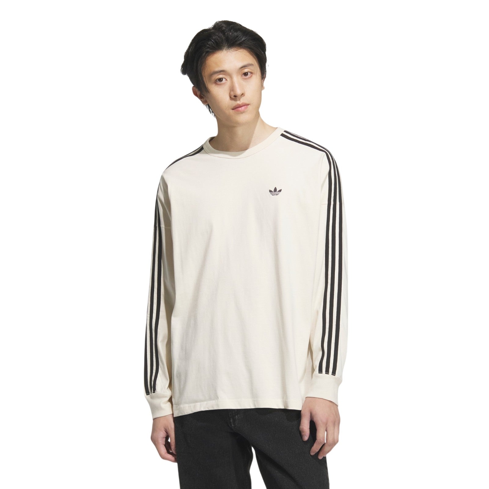 adidas Originals Men's Long-Sleeve T-Shirt - Wonder White