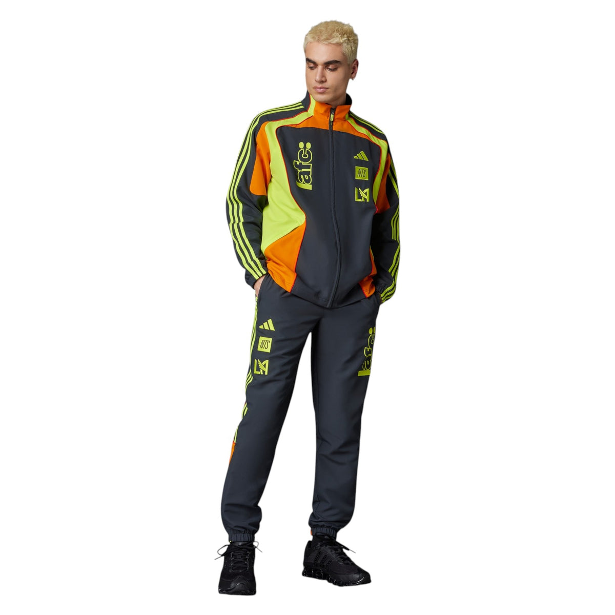 adidas Los Angeles FC x NTS UBP Track Pants - Grey