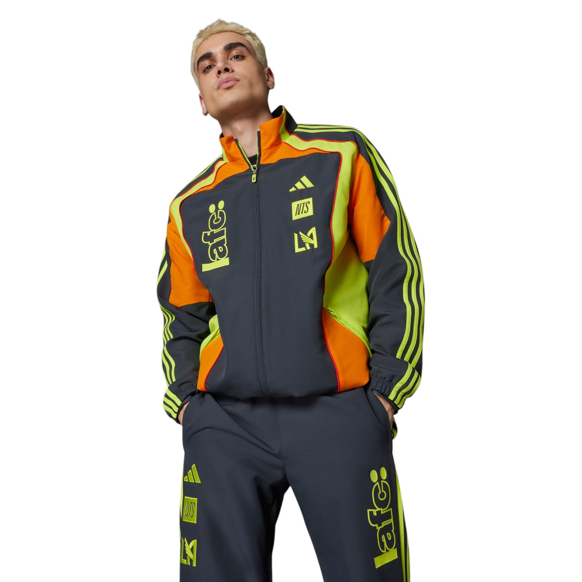adidas Los Angeles FC x NTS UBP Track Pants - Grey