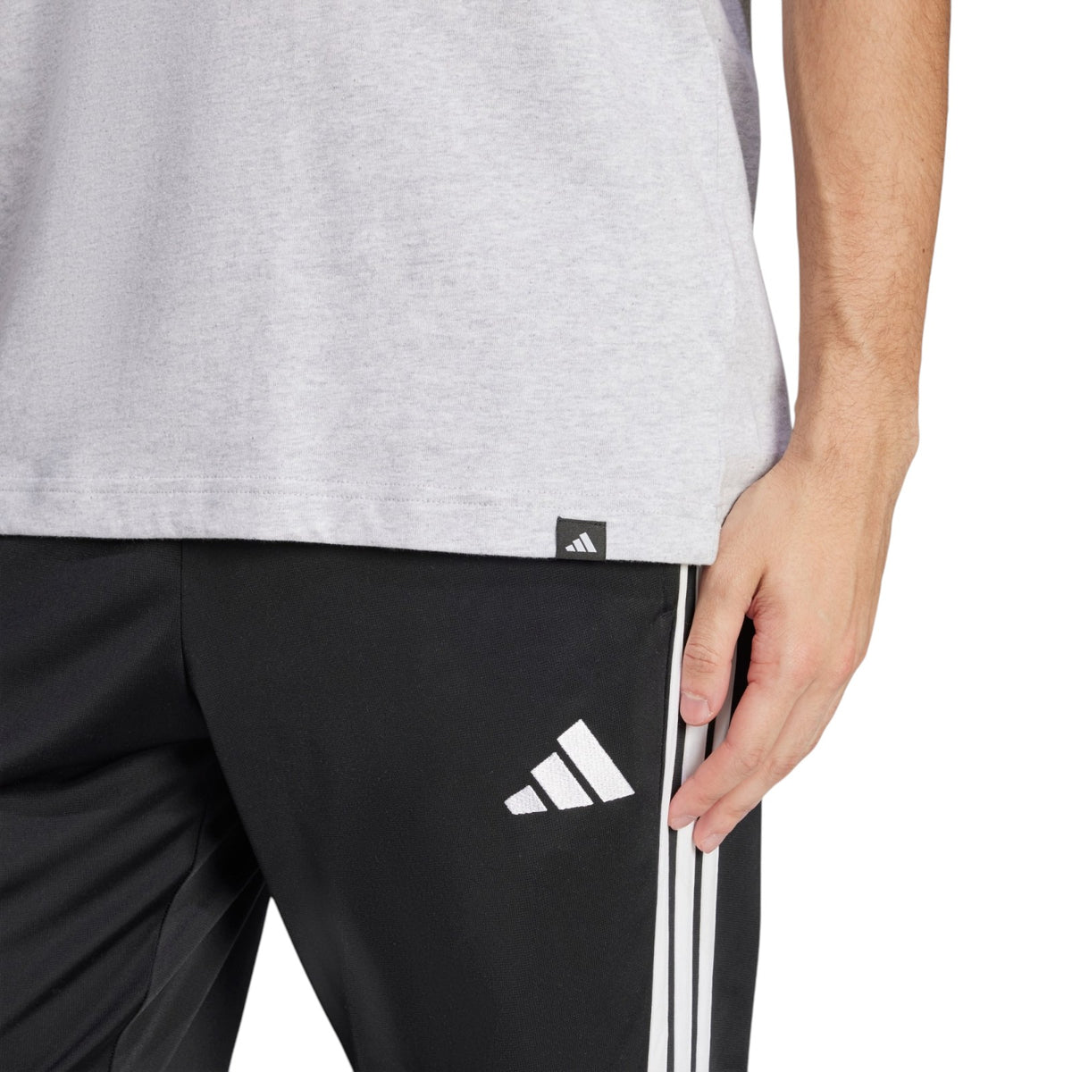 adidas Men's Lounge Still Life Lemons Graphic T-Shirt - Light Grey