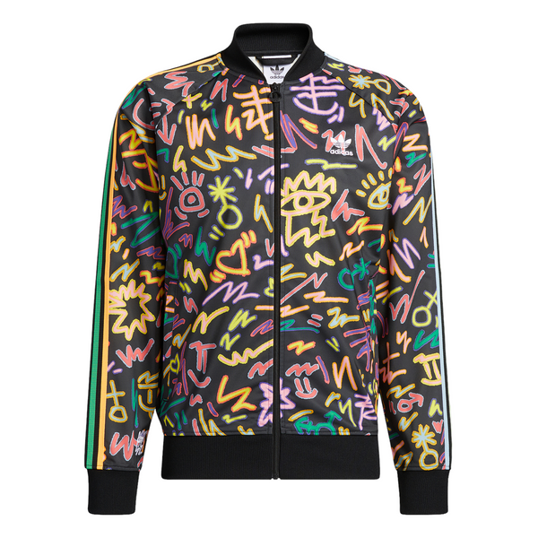 adidas Originals x Kris Andrews Love Unites Print Superstar Jacket - Multi