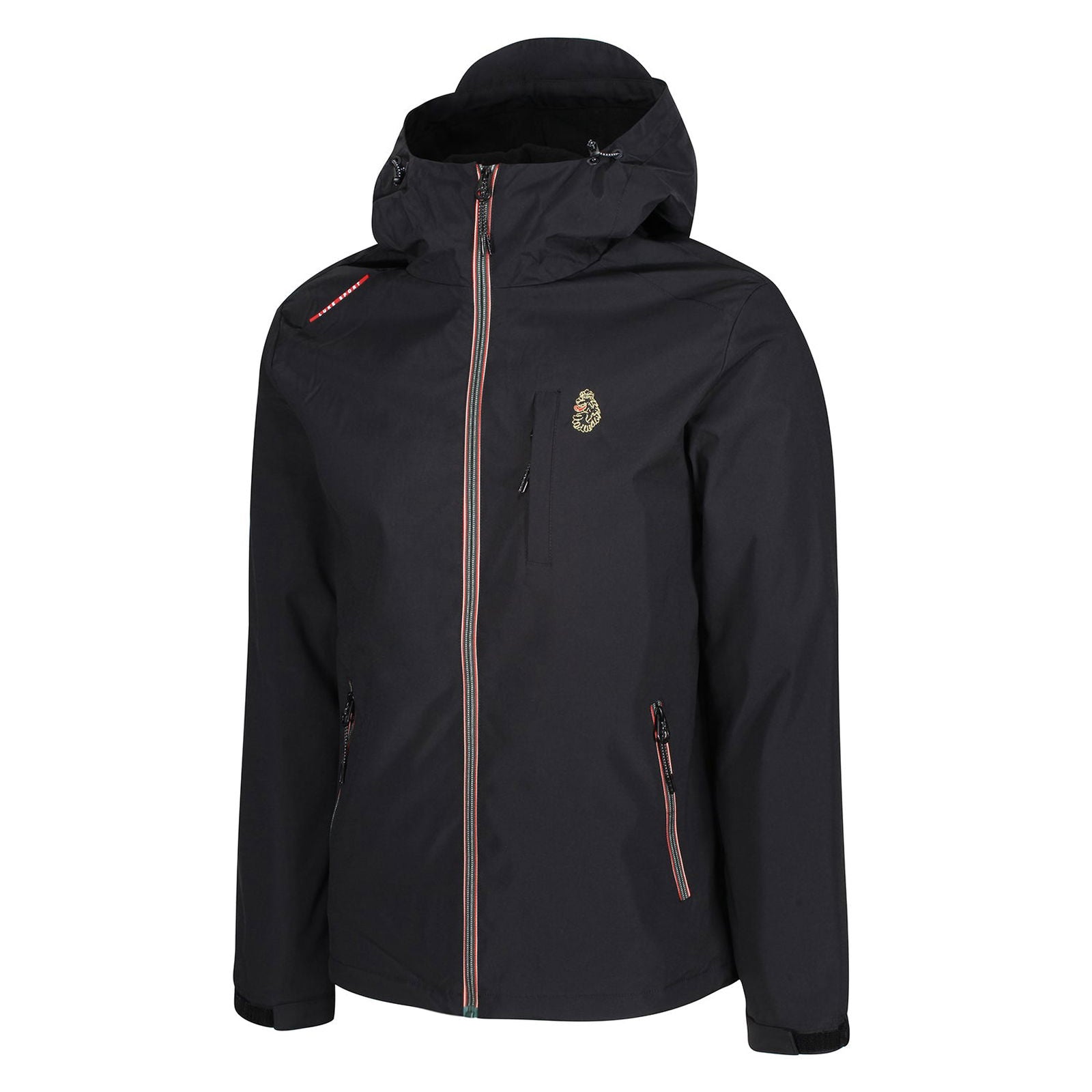 Luke 1977 Nice Chopper Hooded Jacket - Jet Black - ViaductClothing -  -  