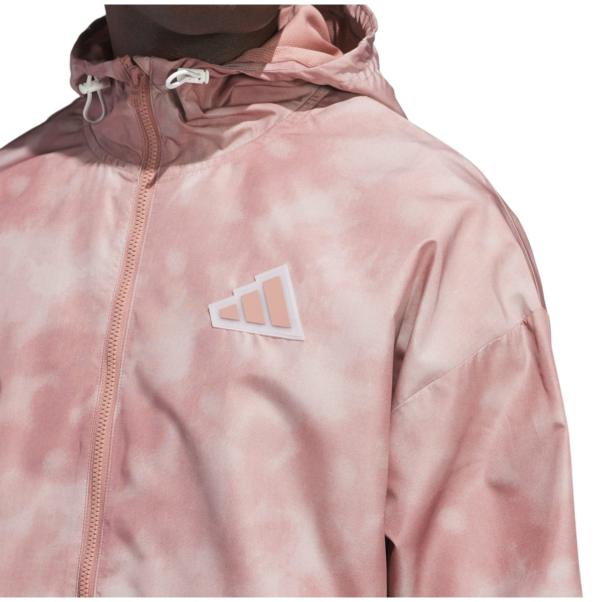 adidas Men's Essentials Woven Jacket - Warm Clay / Wonder Taupe