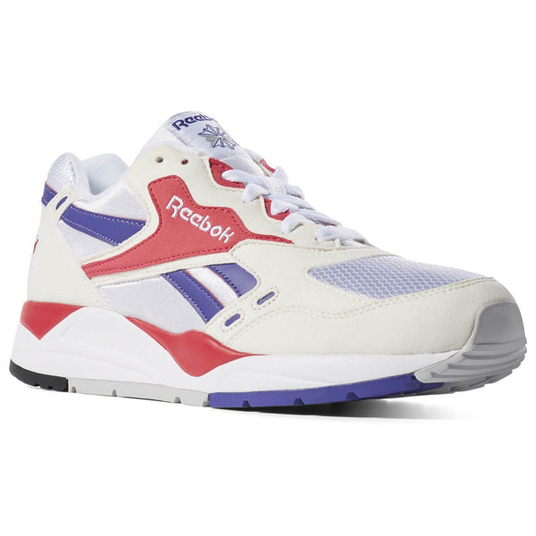 Reebok Classics Bolton Trainers - White/Magenta Purple - ViaductClothing -  -  