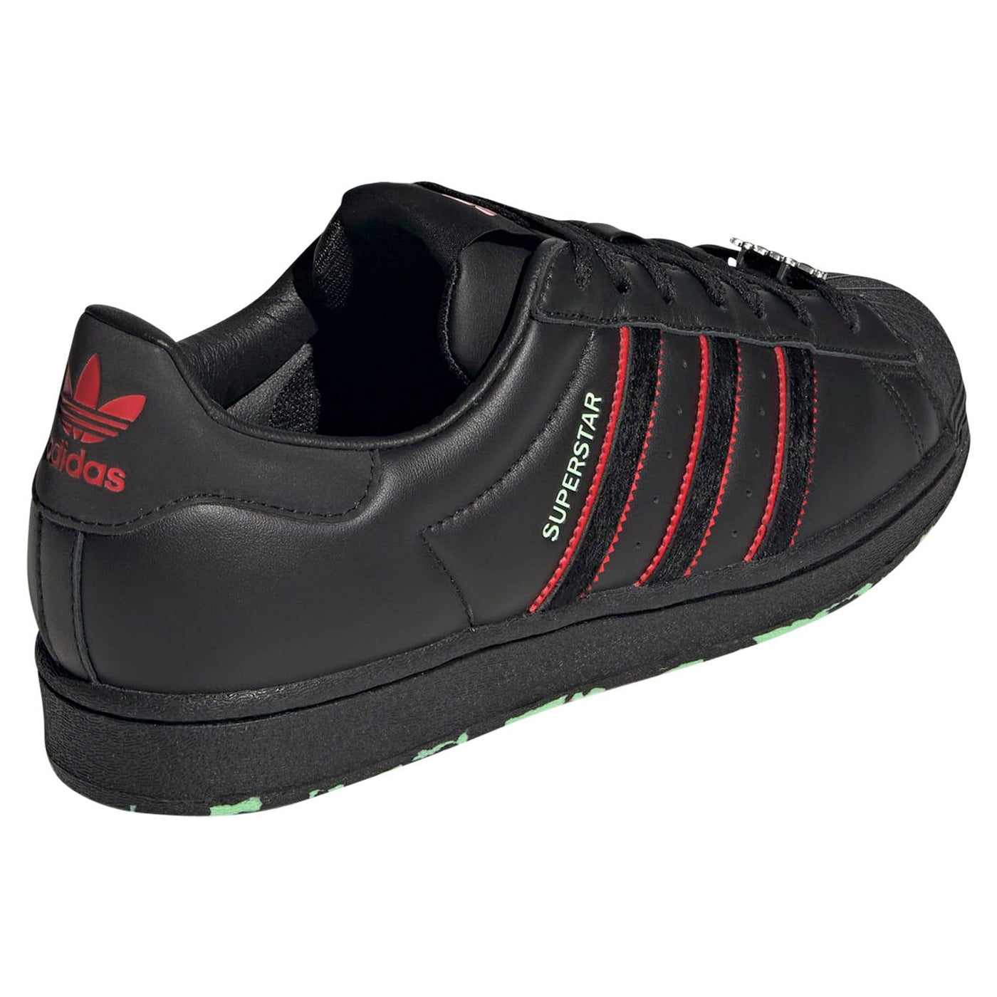 adidas Originals Unisex Superstar Monster Pack Haloween Shoes Black ViaductClothing