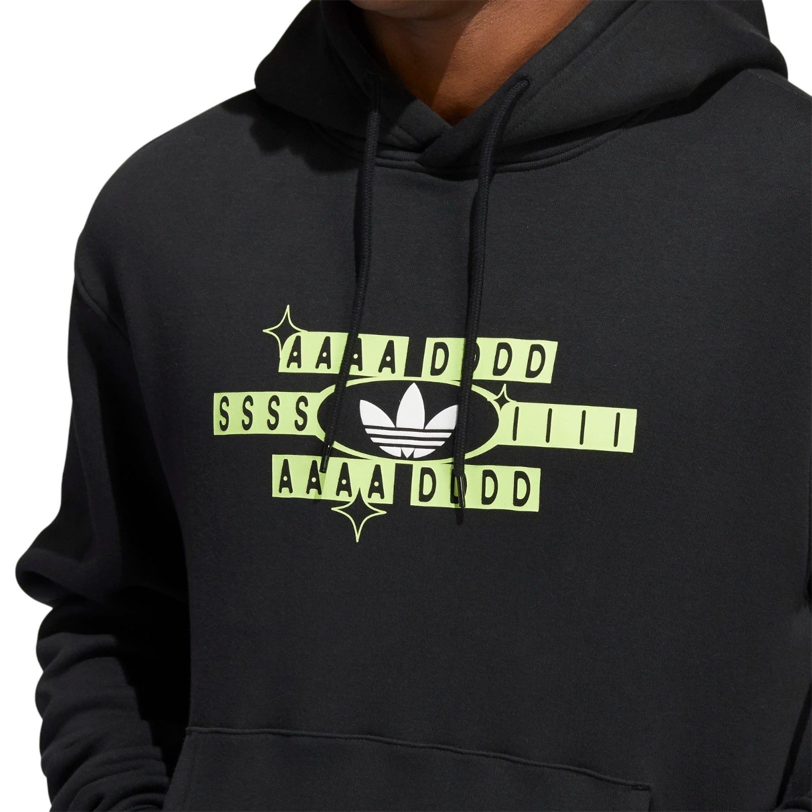 adidas Originals Forever Sport Hoodie - Black / Multicolor - ViaductClothing -  -  