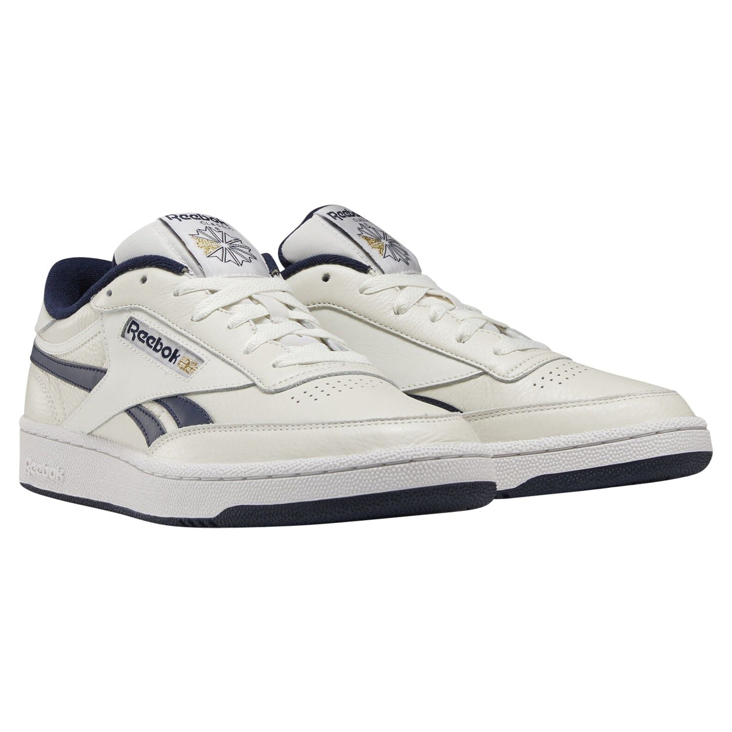 Reebok Classics Club C Revenge Shoe - Chalk / Navy - ViaductClothing -  -  