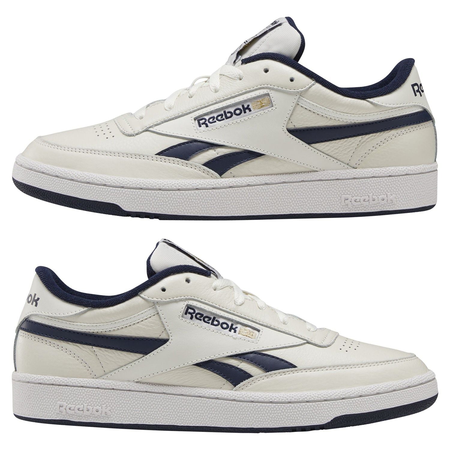 Reebok Classics Club C Revenge Shoe - Chalk / Navy - ViaductClothing -  -  