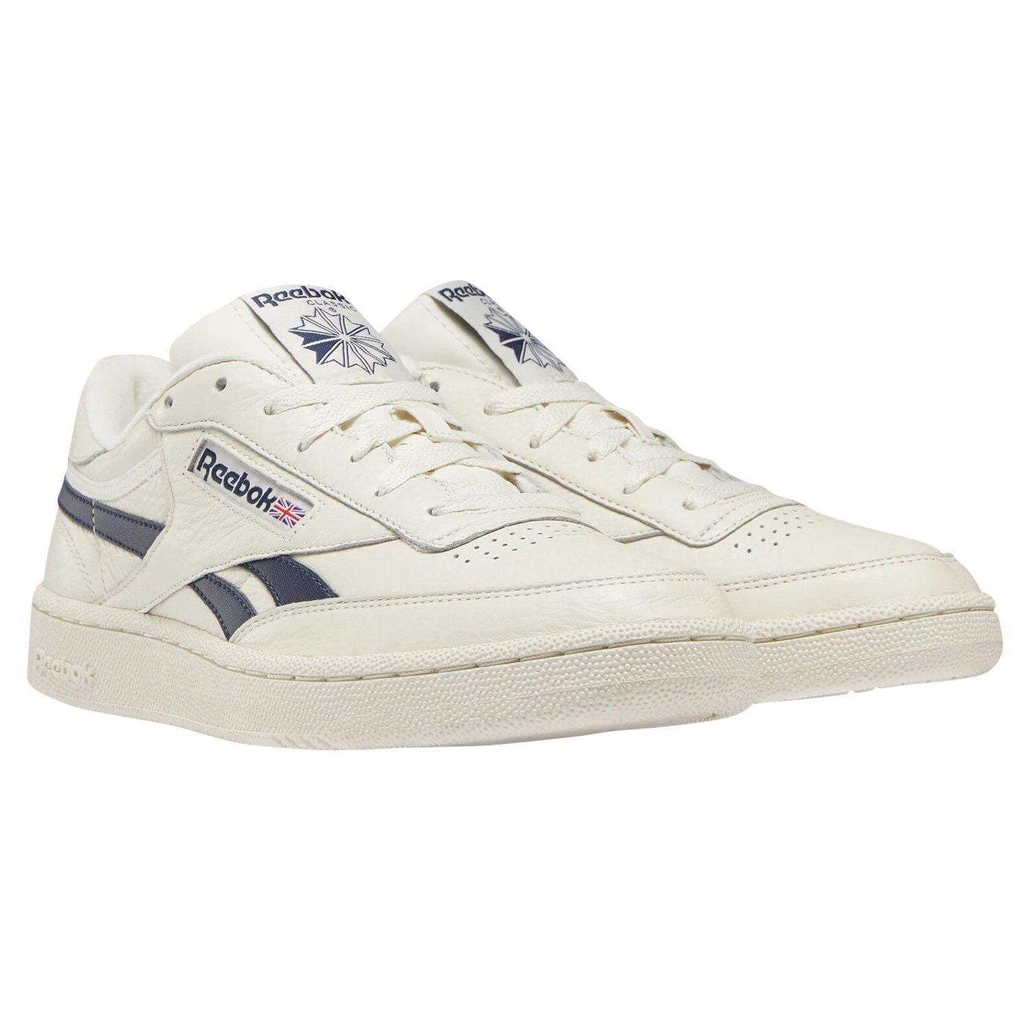 Reebok Club C Revenge MU Shoes - Chalk / Navy - ViaductClothing -  -  