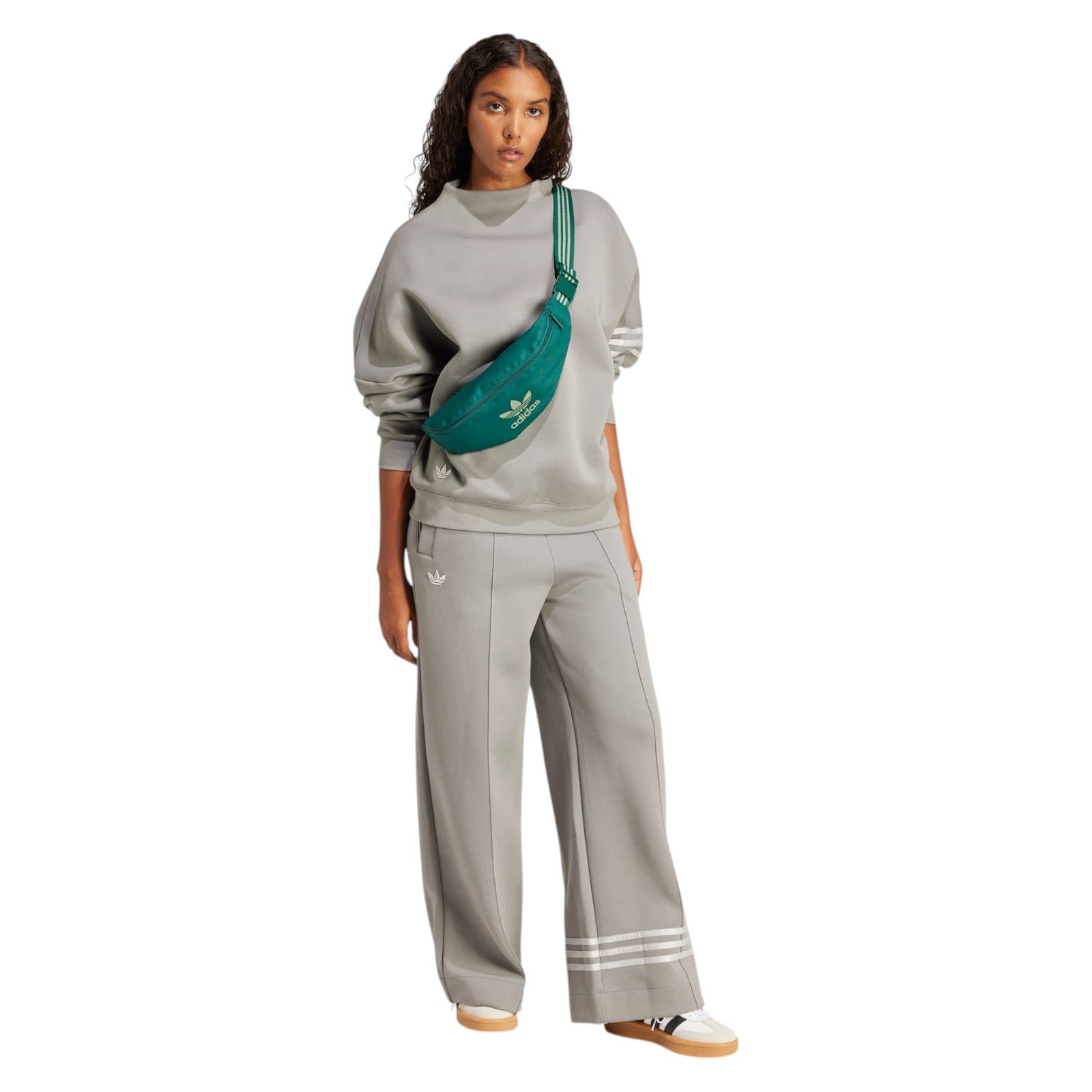 adidas Originals Women's Neuclassics Oversized Sweatshirt - Grey