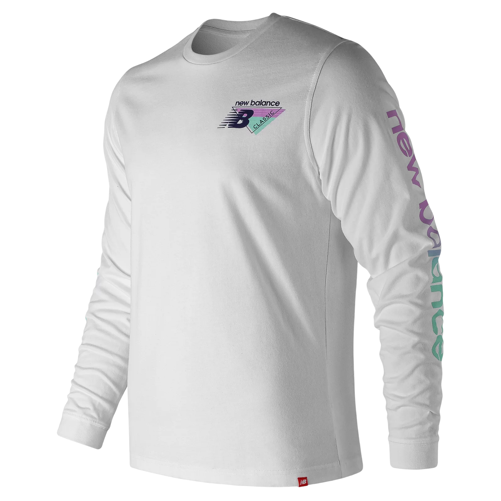 New Balance 90s Longsleeve Tee - White - ViaductClothing -  -  
