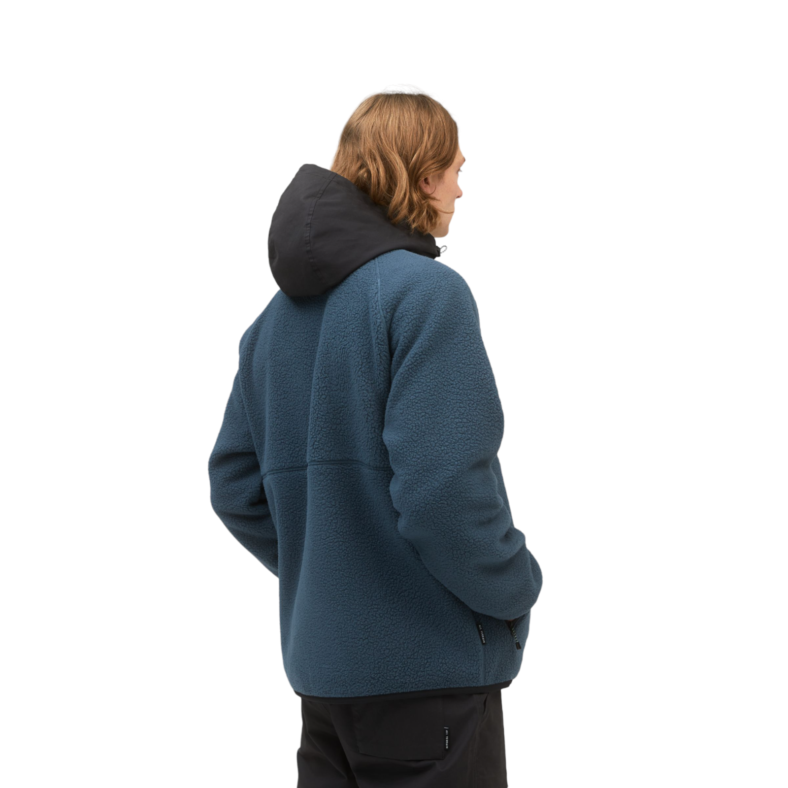New Balance All Terrain High Pile Hybrid Sherpa Jacket - Blue - ViaductClothing -  -  