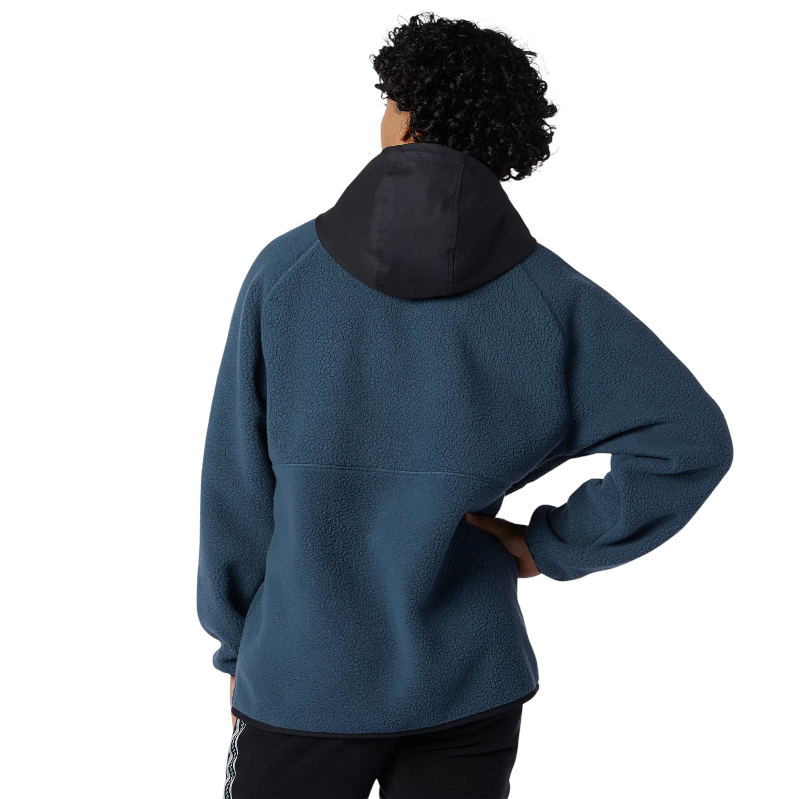 New Balance All Terrain High Pile Hybrid Sherpa Jacket - Blue - ViaductClothing -  -  