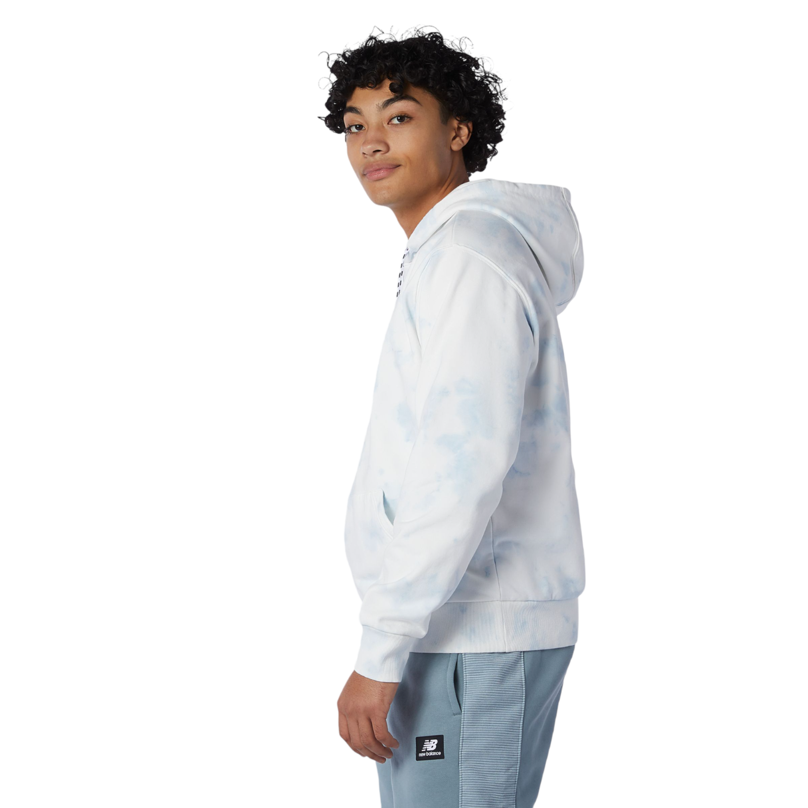 New Balance All Terrain Tie Dye Hoodie - White - ViaductClothing -  -  