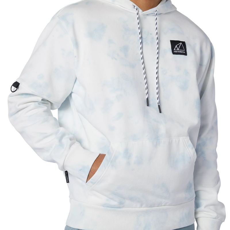 New Balance All Terrain Tie Dye Hoodie - White - ViaductClothing -  -  