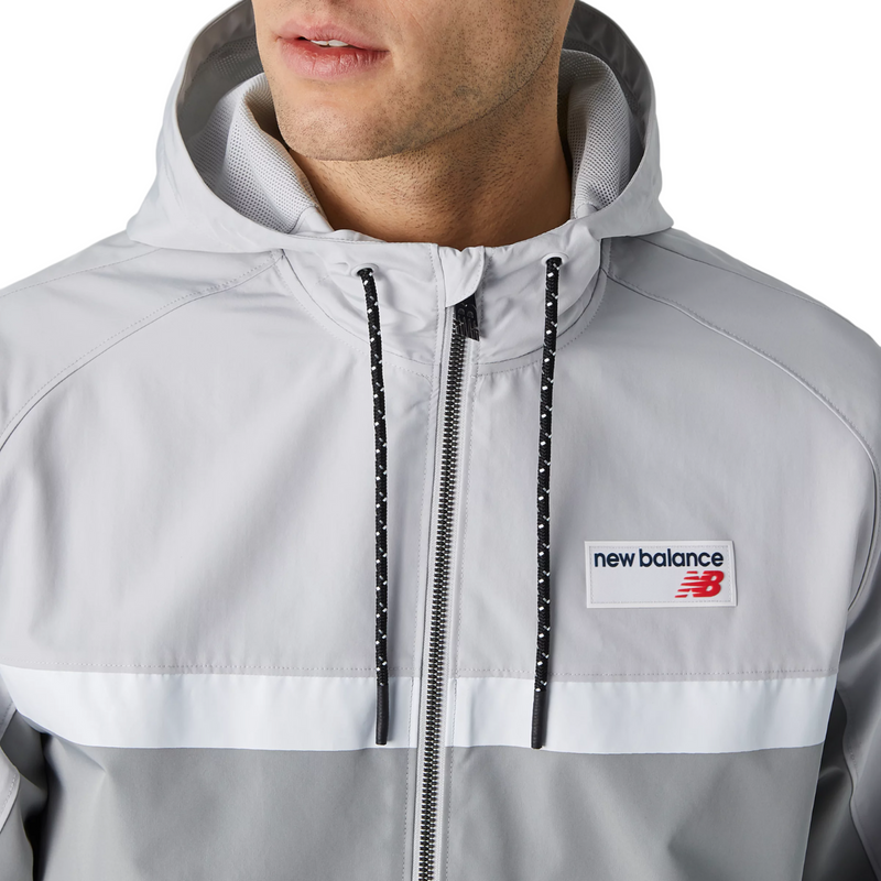 New Balance Athletics 78 Retro Running Jacket Grey ViaductClothing