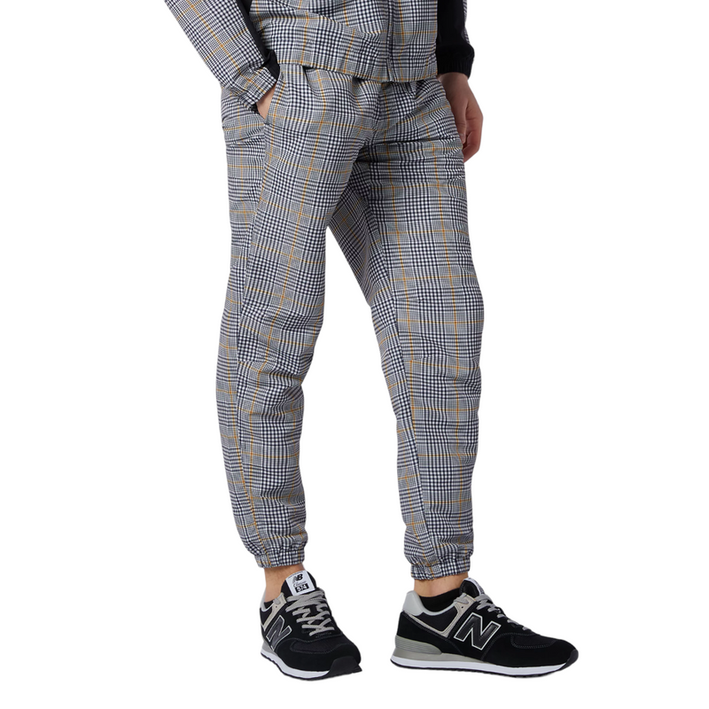 New Balance Athletics Higher Learning Plaid Print Wind Pant AOP Pants ViaductClothing