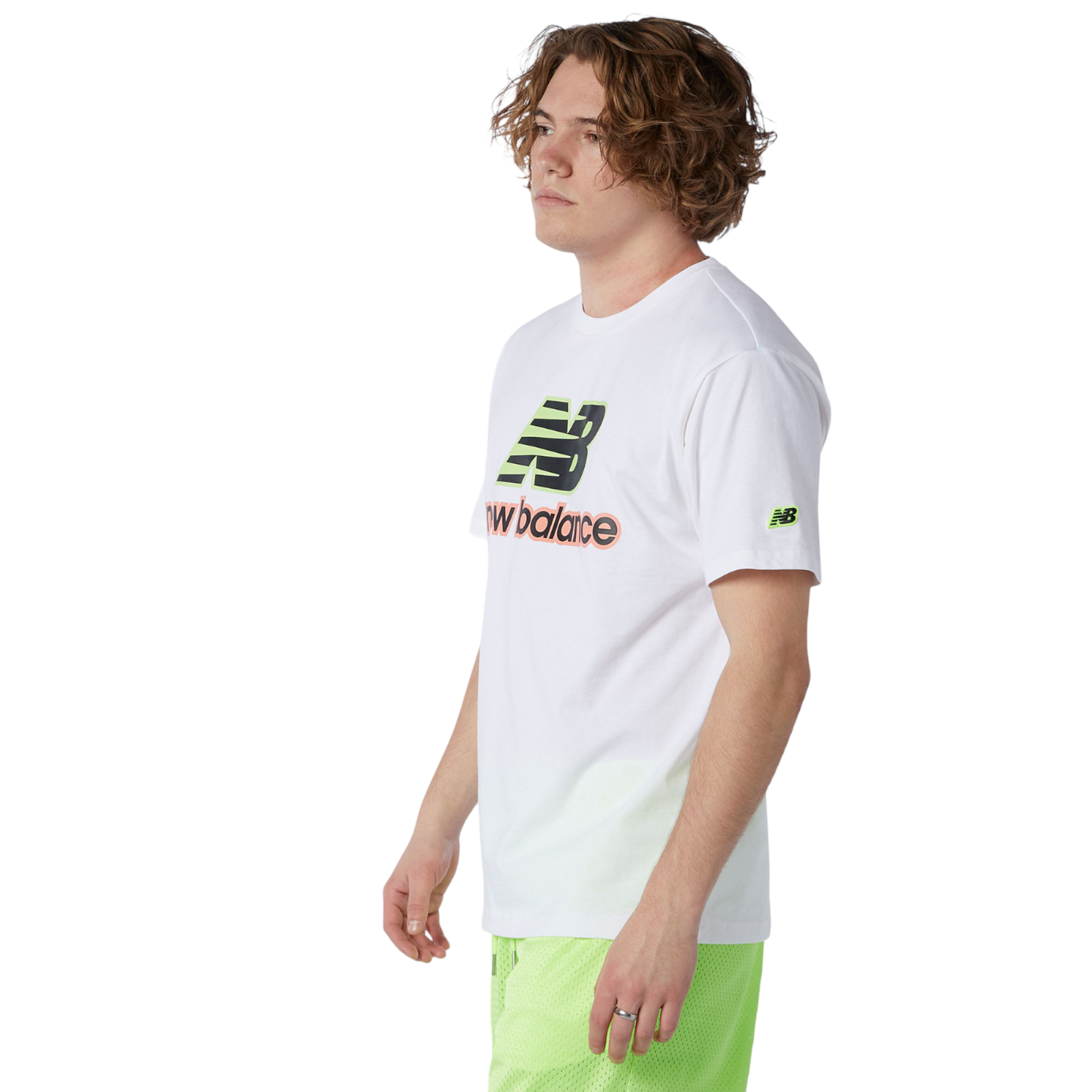 New Balance Athletics Psych Varsity Tee - White - ViaductClothing -  -  