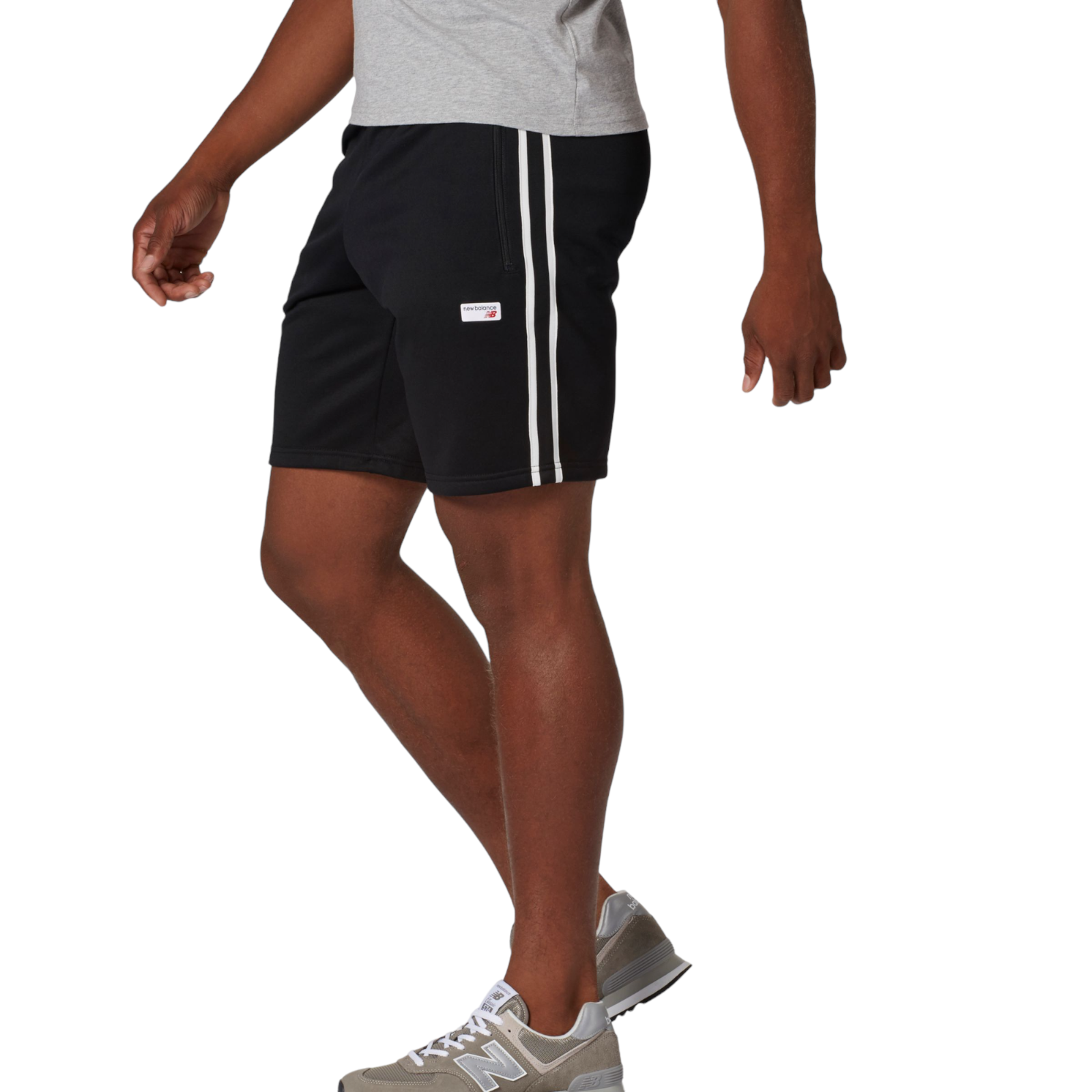 New Balance Athletics Retro Casual Shorts - Black - ViaductClothing -  -  