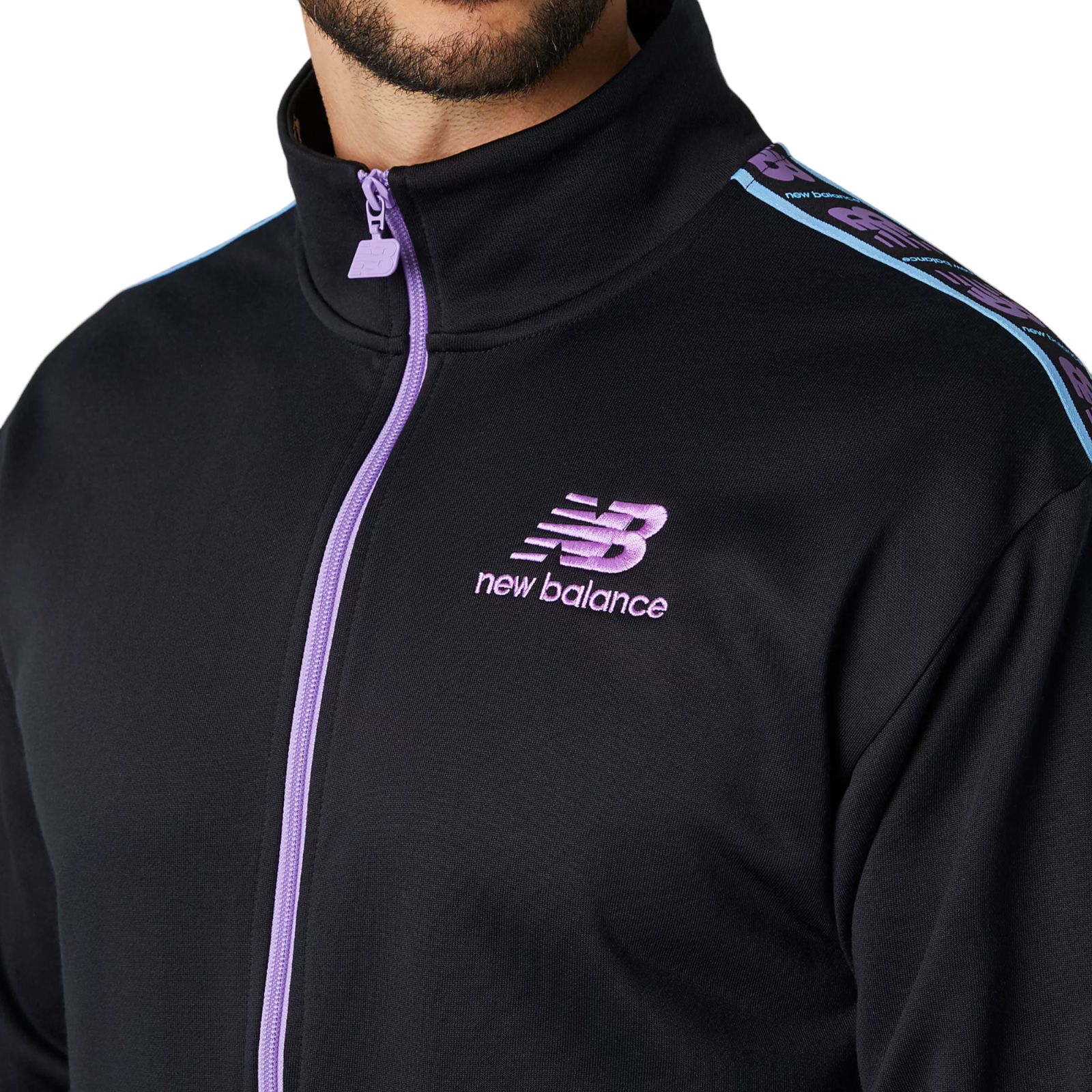 New Balance Athletics Tokyo Nights Track Jacket - Black - ViaductClothing -  -  