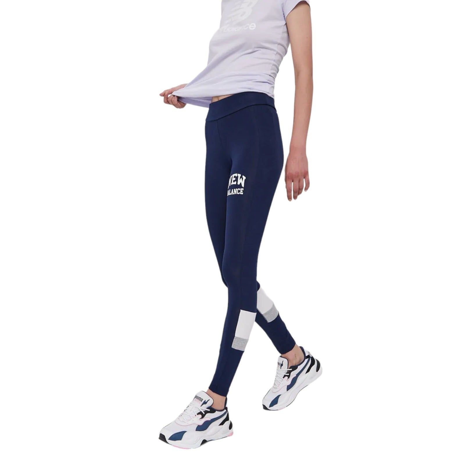 New Balance Classic Tights Leggings - Blue - ViaductClothing -  -  