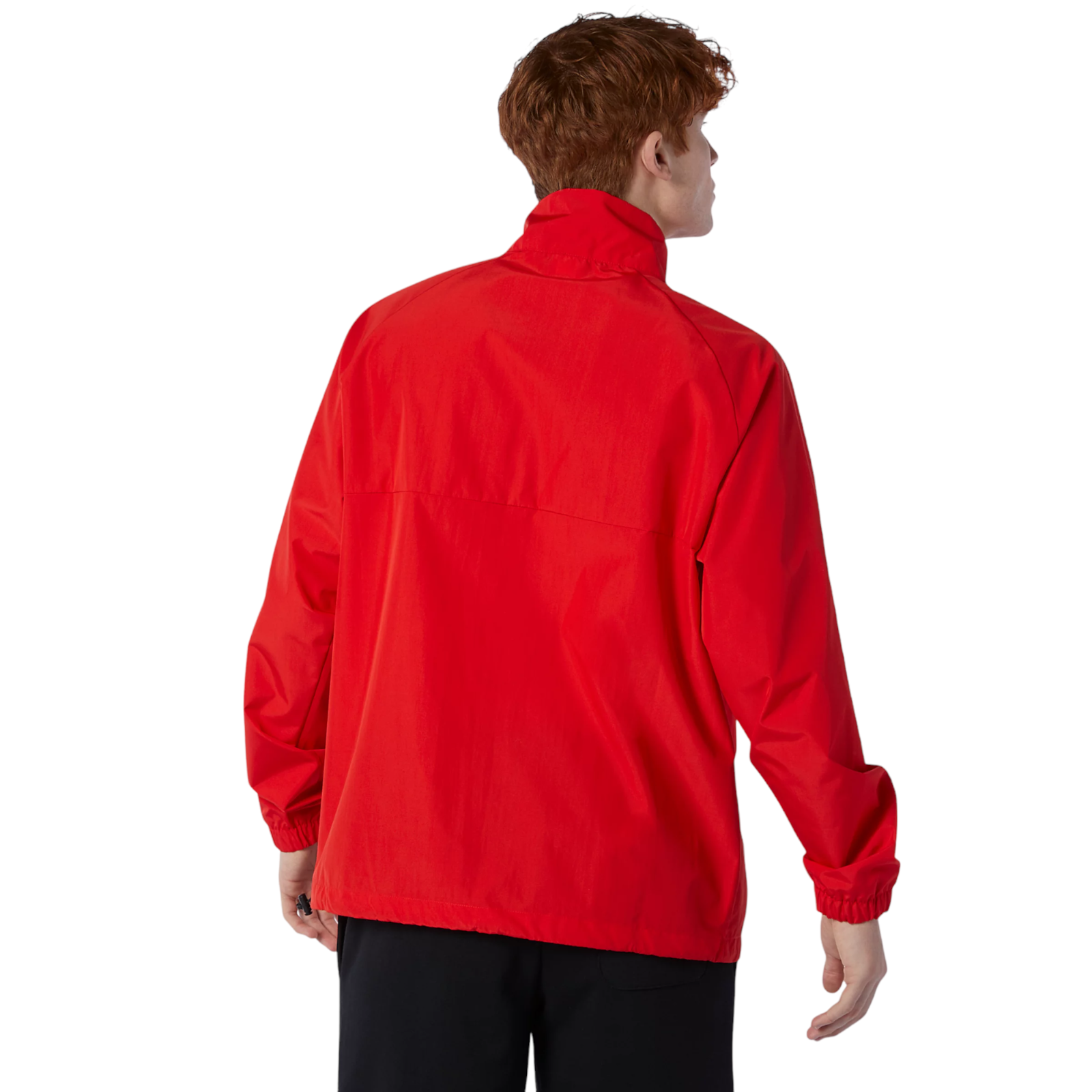 New Balance Essential Anorak Jacket Winbreaker - Red - ViaductClothing -  -  