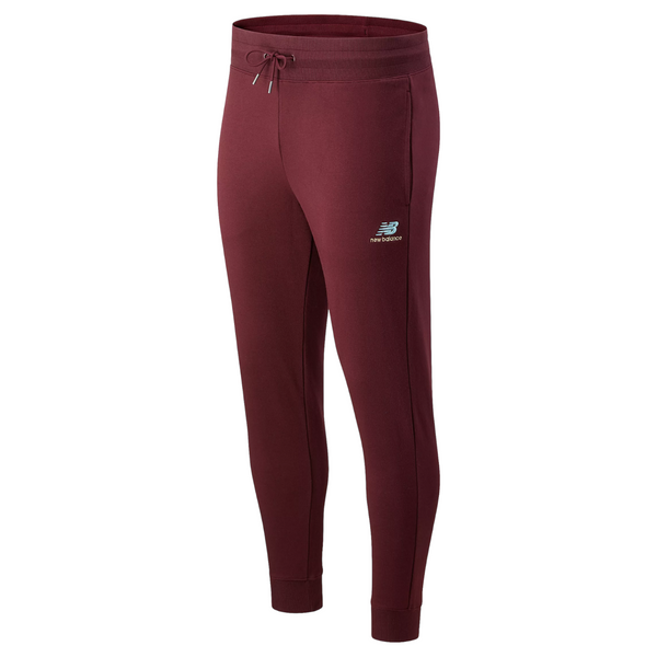 New Balance Essentials Embroidered Joggers - Burgundy - ViaductClothing -  -  