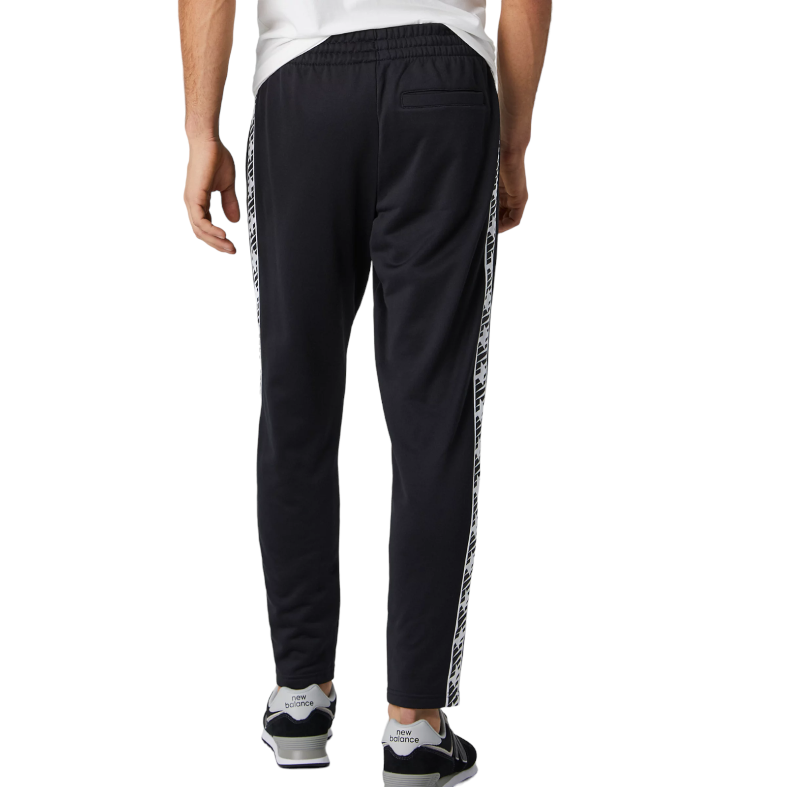 New Balance Essentials Track Pant - Black White - ViaductClothing -  -  