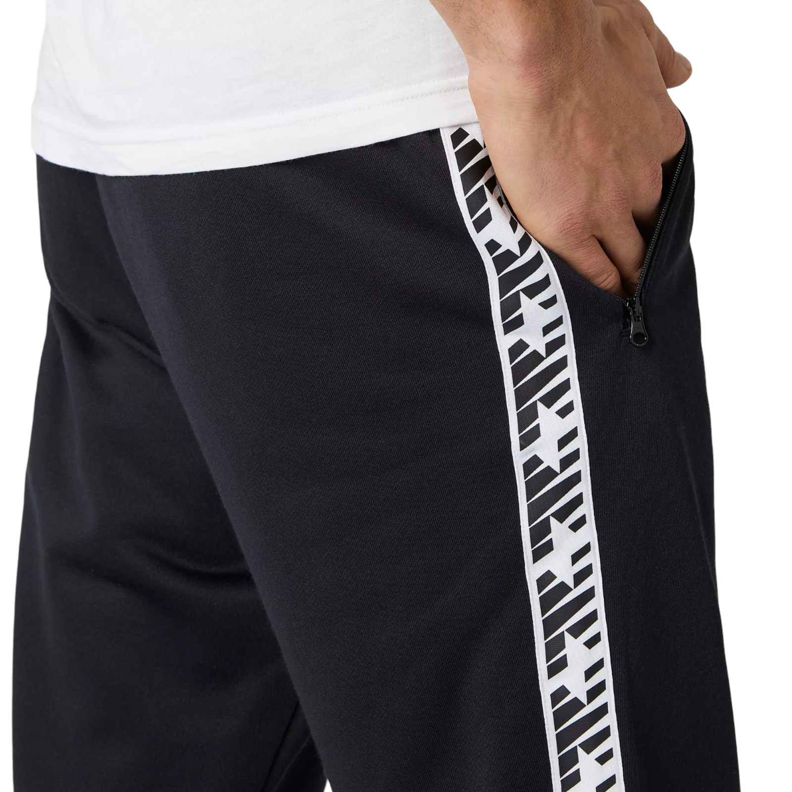 New Balance Essentials Track Pant - Black White - ViaductClothing -  -  